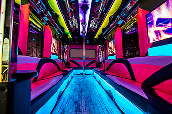 Limo party buses